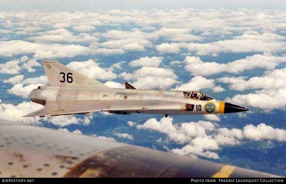 Aircraft Photo of 35391 | Saab J35D Draken | Sweden - Air Force | AirHistory.net #612655