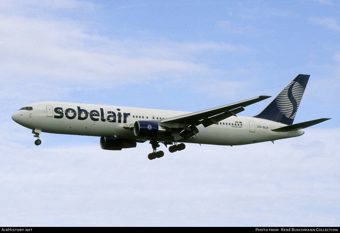 Aircraft Photo of OO-SLR | Boeing 767-3BG/ER | Sobelair | AirHistory.net #612657