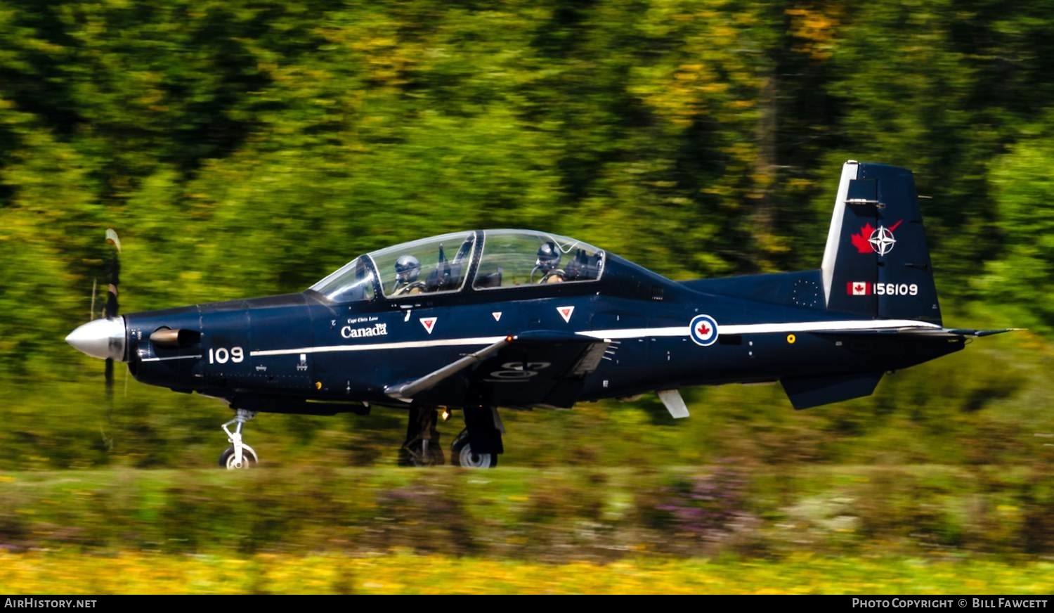 Aircraft Photo of 156109 / 109 | Raytheon CT-156 Harvard II | Canada - Air Force | AirHistory.net #612658