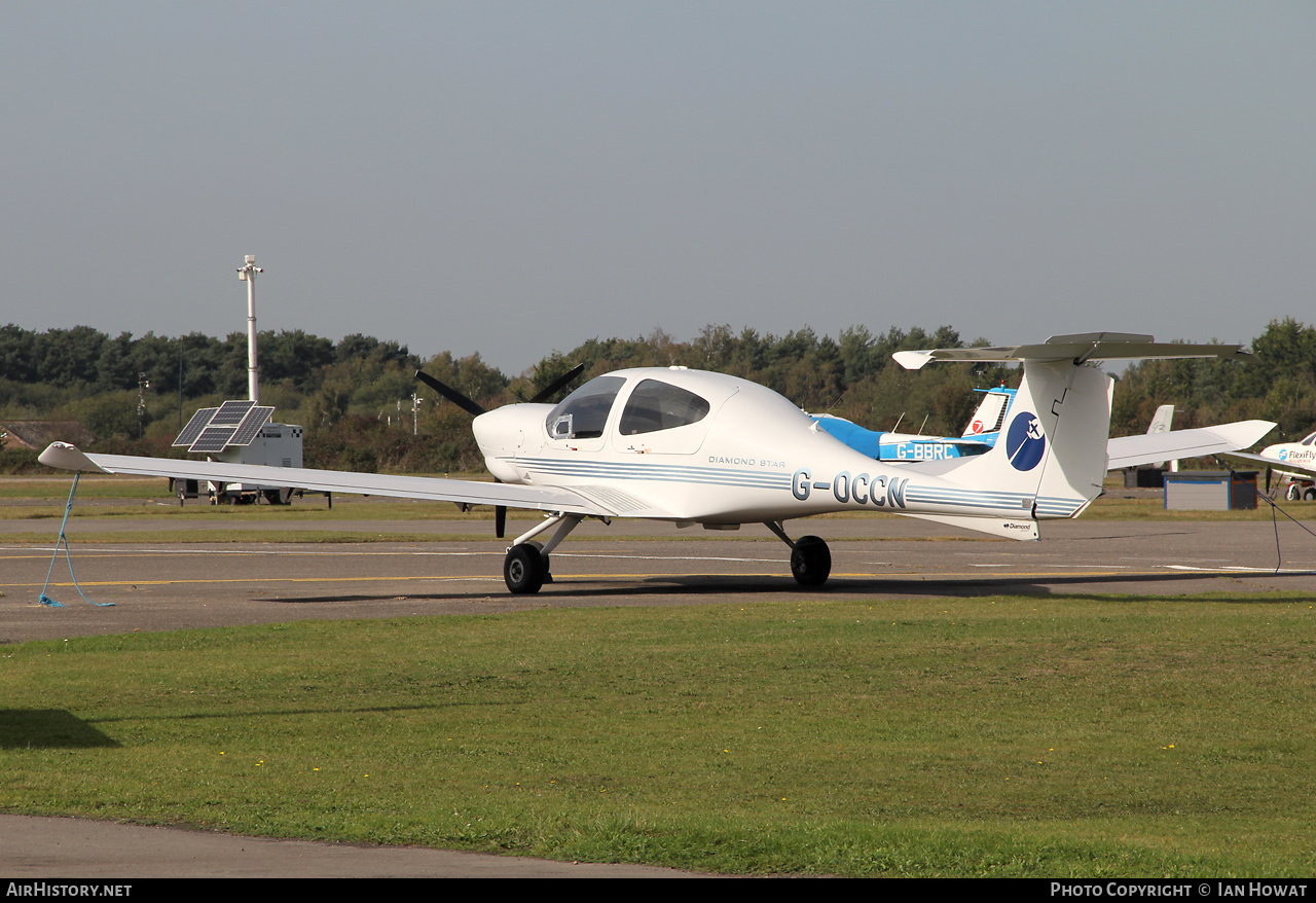 Aircraft Photo of G-OCCN | Diamond DA40D Diamond Star TDI | AirHistory.net #612667