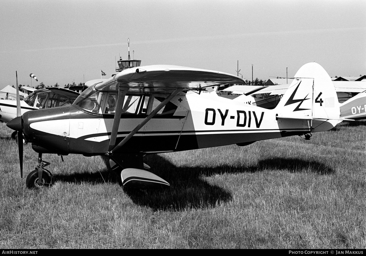 Aircraft Photo of OY-DIV | Piper PA-22-150/TD Tri-Pacer | AirHistory.net #612677