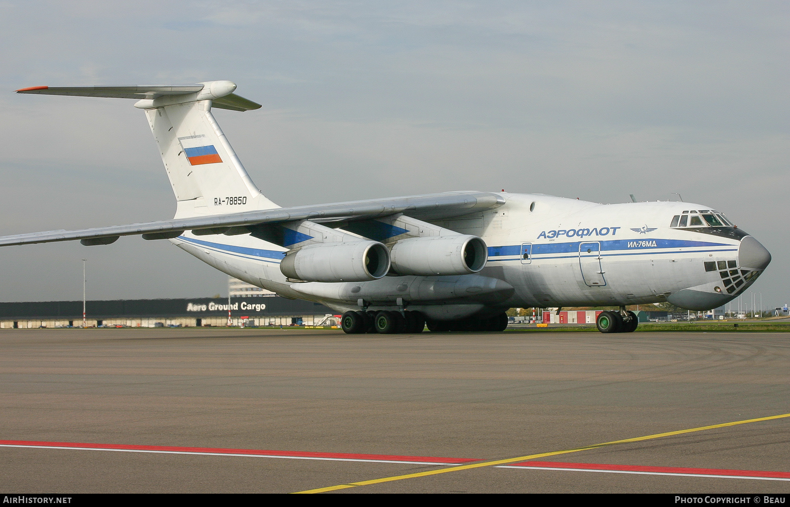 Aircraft Photo of RA-78850 | Ilyushin Il-76MD | Aeroflot | AirHistory.net #612686