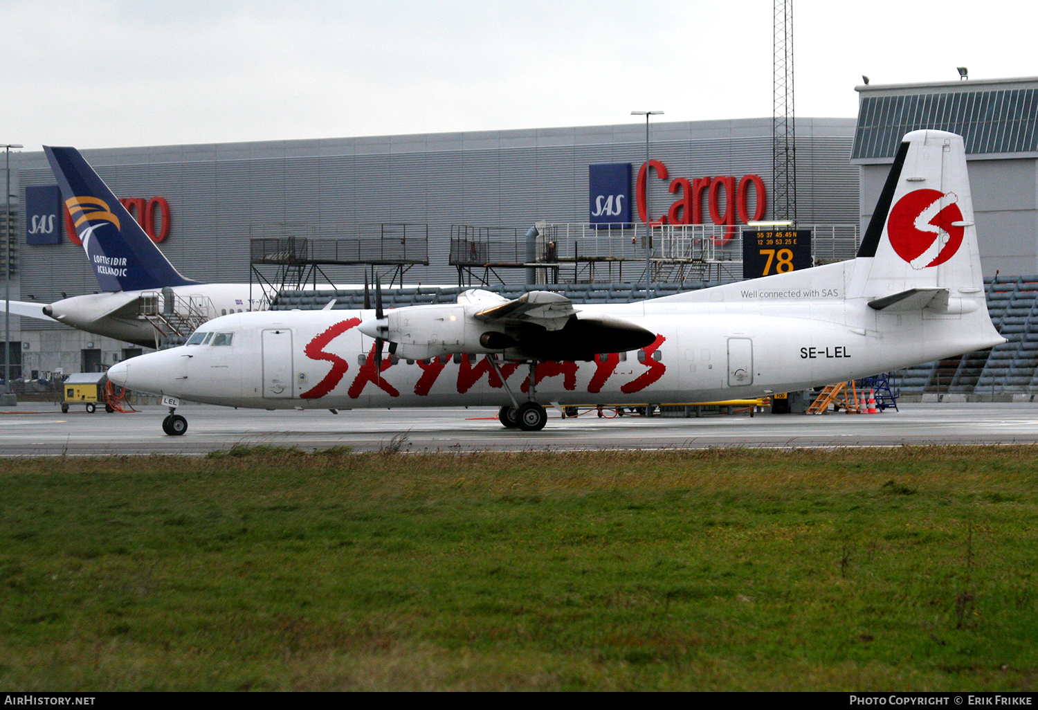 Aircraft Photo of SE-LEL | Fokker 50 | Skyways | AirHistory.net #612704