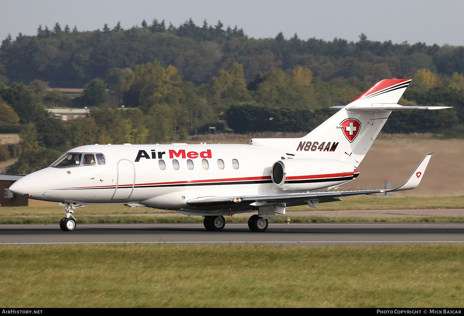 Aircraft Photo of N864AM | Raytheon Hawker 800XP | Air Med International | AirHistory.net #612705