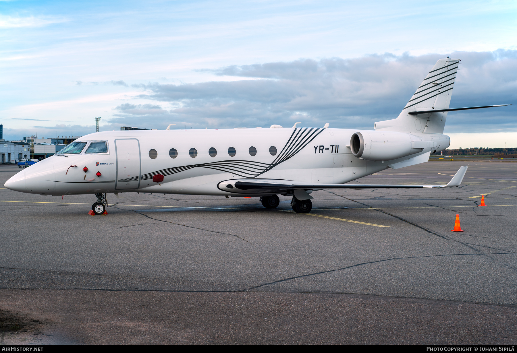 Aircraft Photo of YR-TII | Israel Aircraft Industries Gulfstream G200 | Țiriac Air | AirHistory.net #612729