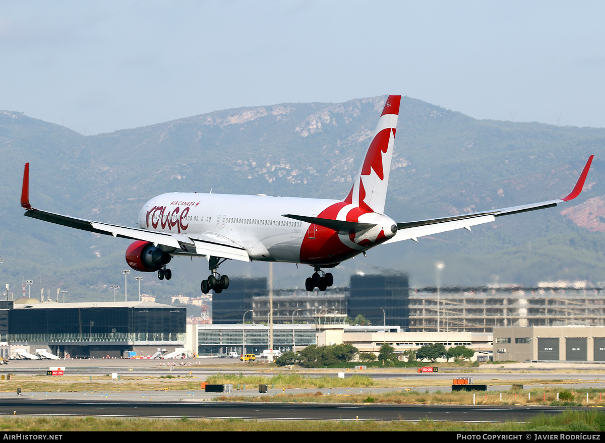 Aircraft Photo of C-FMWV | Boeing 767-333/ER | Air Canada Rouge | AirHistory.net #612744