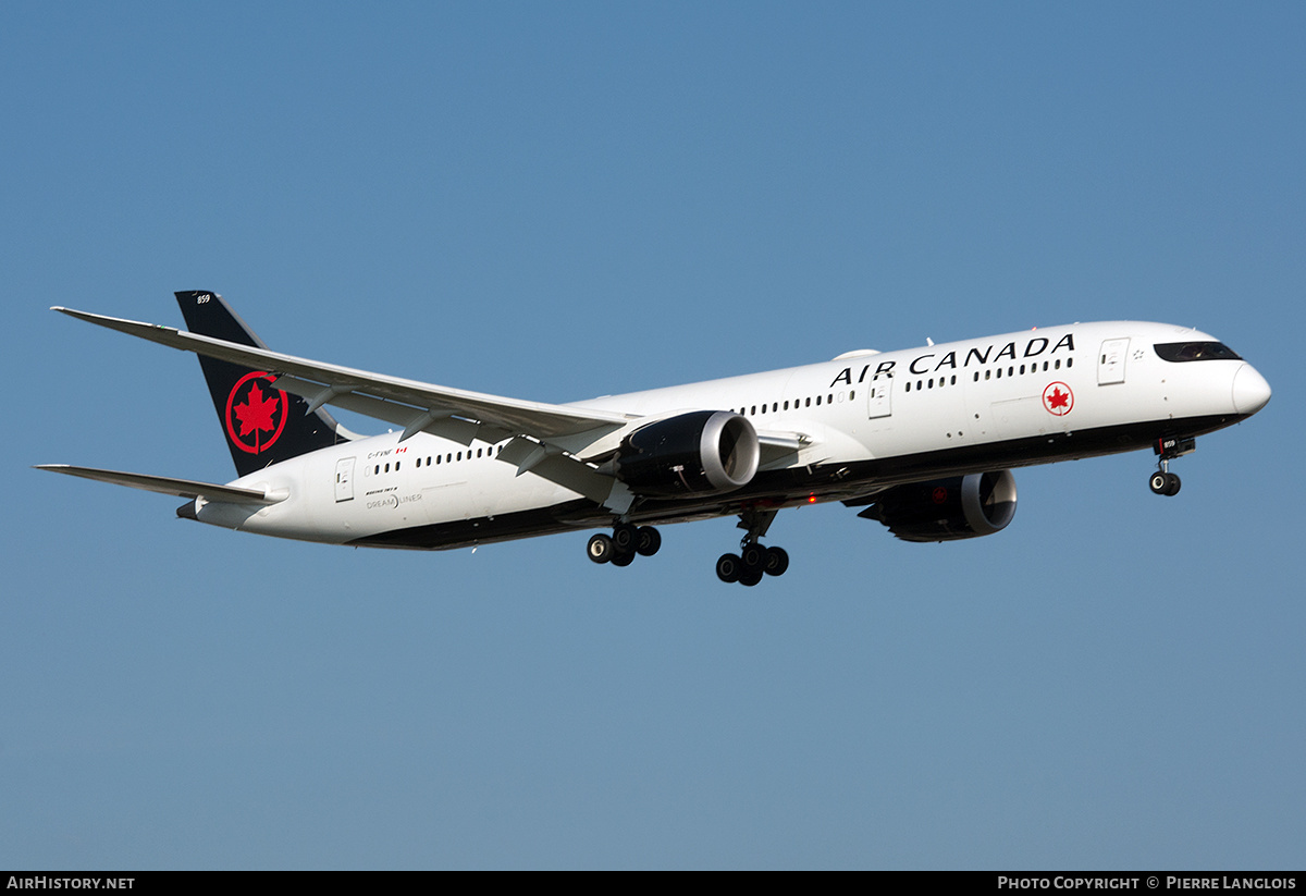 Aircraft Photo of C-FVNF | Boeing 787-9 Dreamliner | Air Canada | AirHistory.net #612746