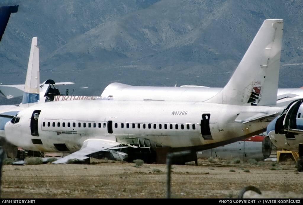 Aircraft Photo of N472GB | Boeing 737-159 | AirHistory.net #612747