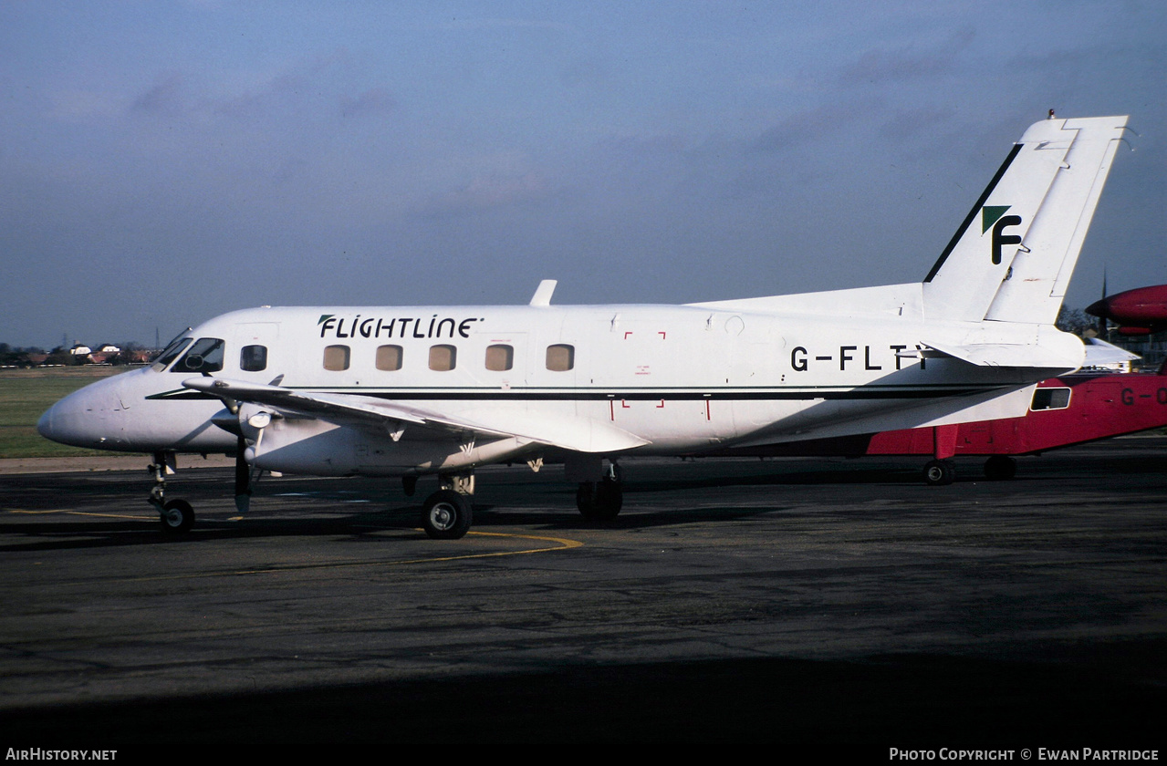 Aircraft Photo of G-FLTY | Embraer EMB-110P1 Bandeirante | Flightline | AirHistory.net #612776