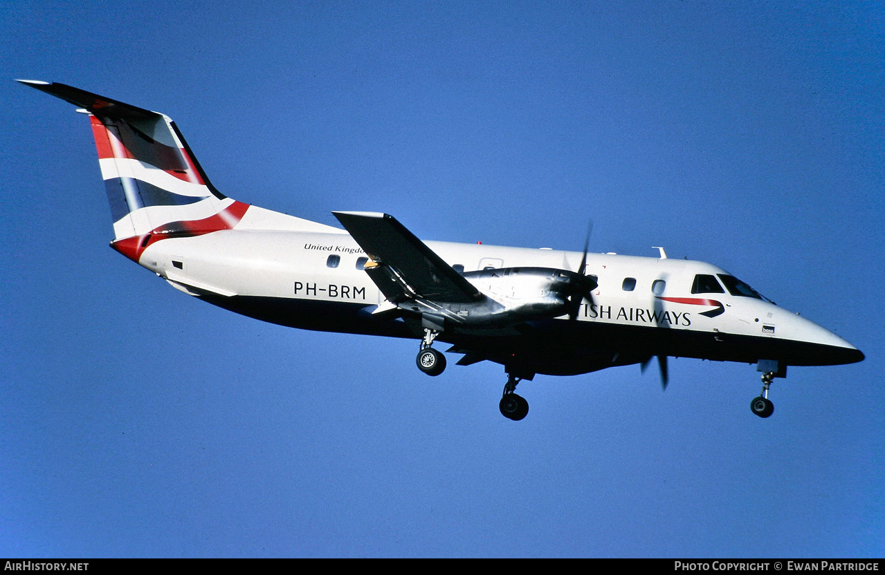Aircraft Photo of PH-BRM | Embraer EMB-120RT Brasilia | British Airways | AirHistory.net #612778