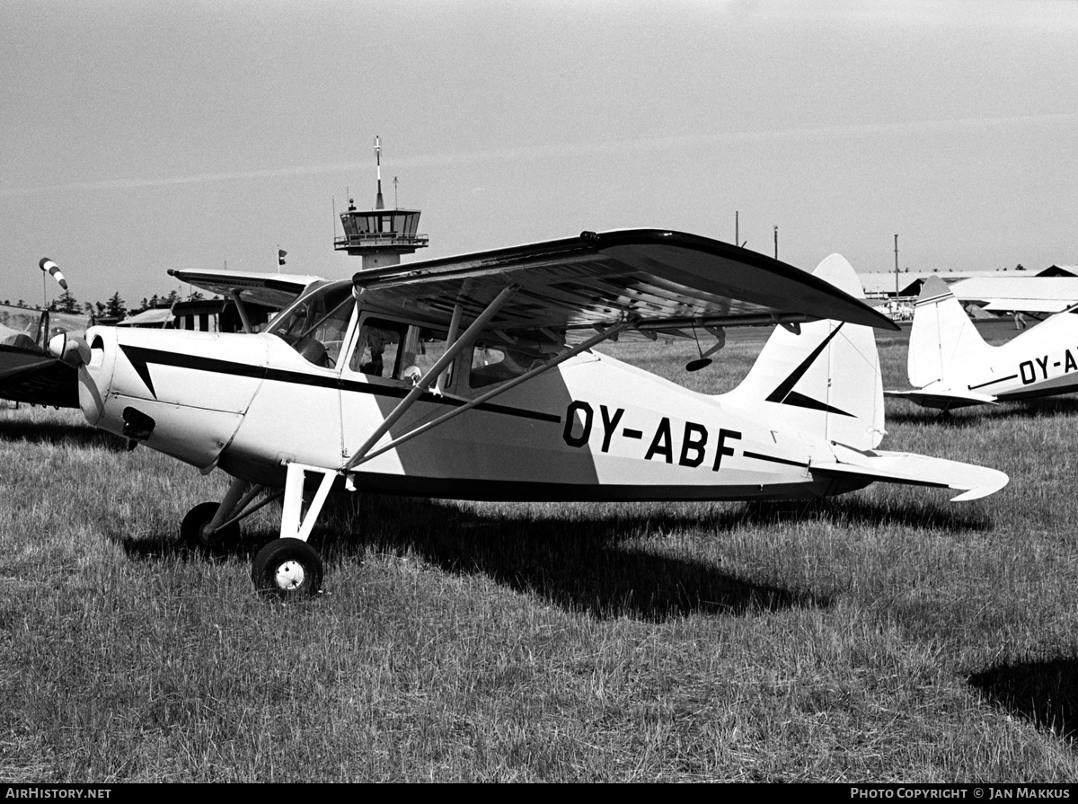 Aircraft Photo of OY-ABF | SAI KZ VII U-4 Laerke | AirHistory.net #612783