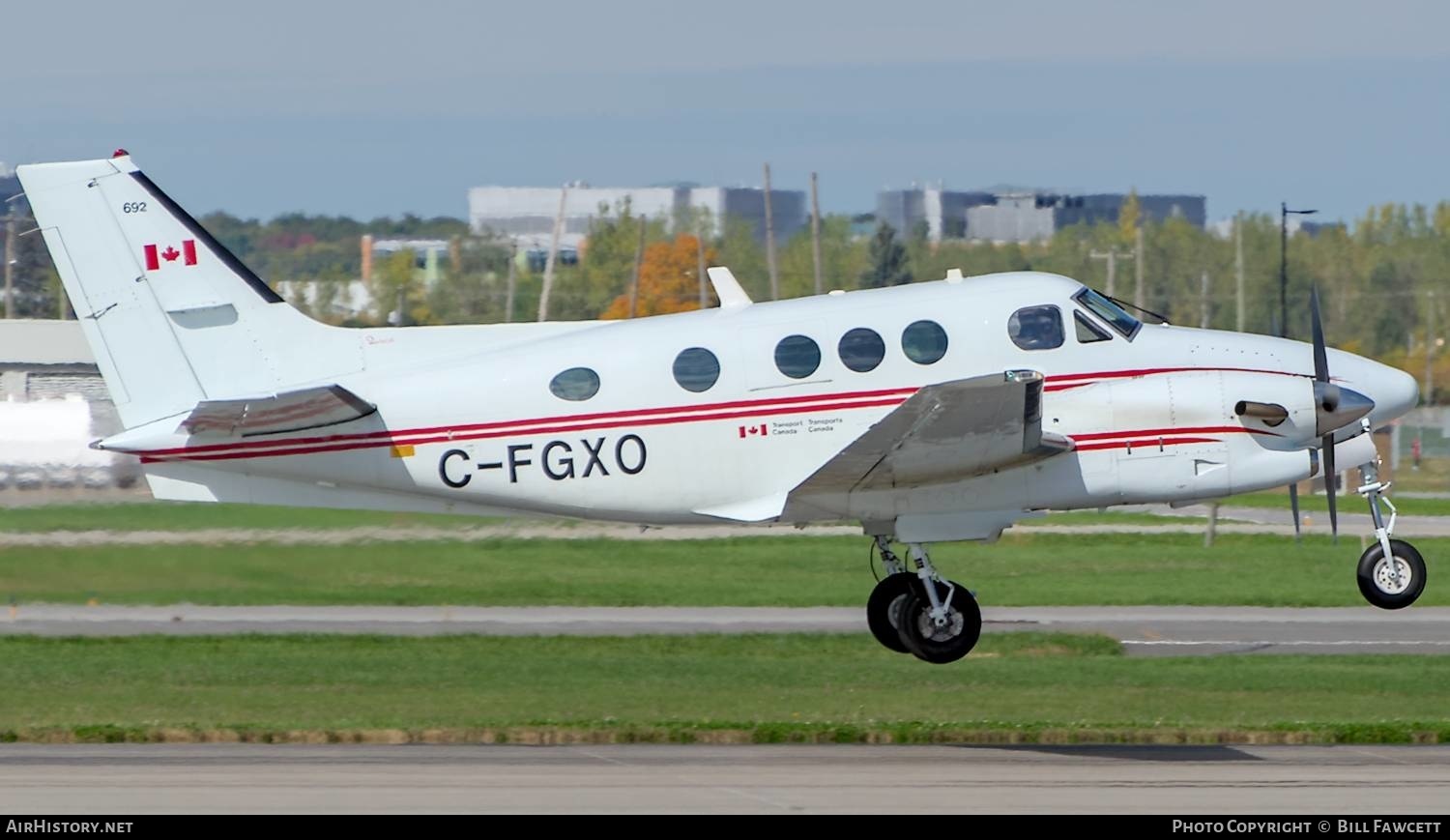 Aircraft Photo of C-FGXO | Beech C90A King Air | Transport Canada | AirHistory.net #612798