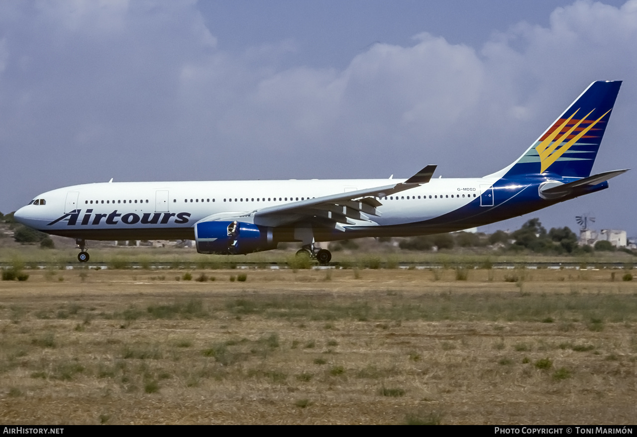 Aircraft Photo of G-MDBD | Airbus A330-243 | Airtours International | AirHistory.net #612800