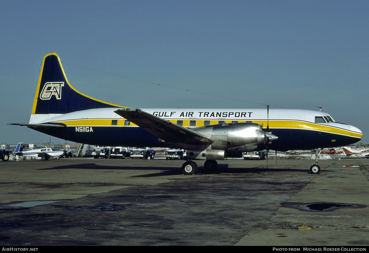 Aircraft Photo of N511GA | Convair 580 | Gulf Air Transport | AirHistory.net #612815