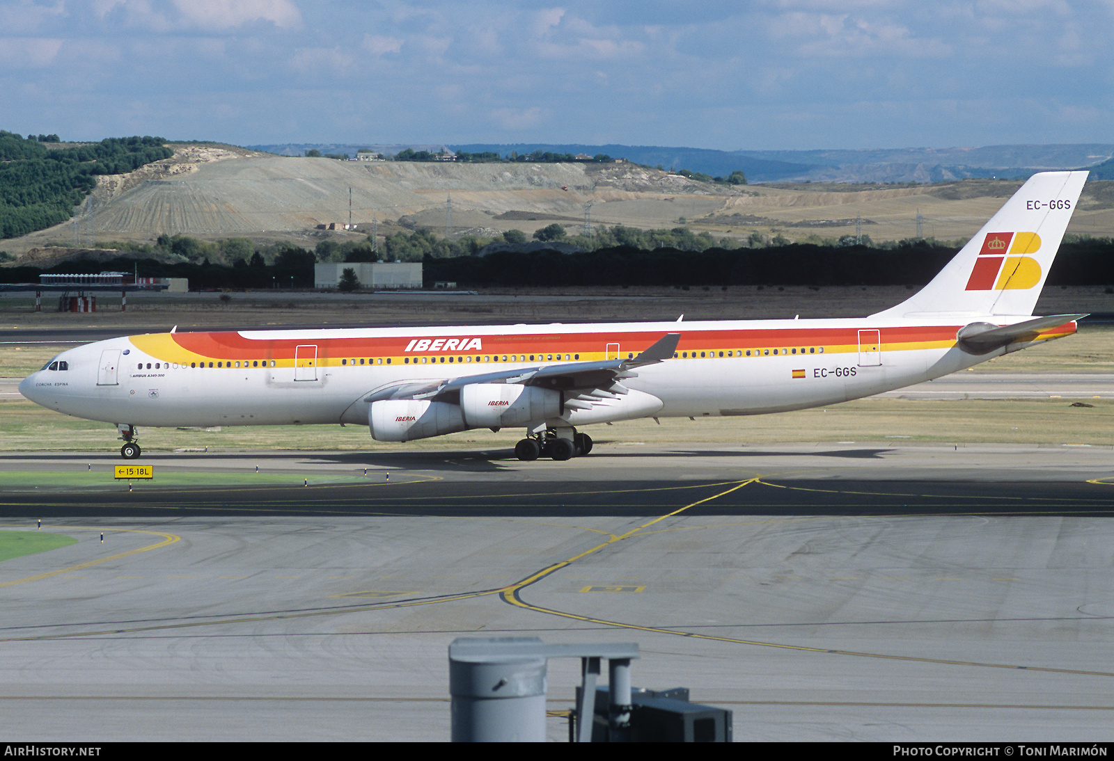 Aircraft Photo of EC-GGS | Airbus A340-313 | Iberia | AirHistory.net #612816