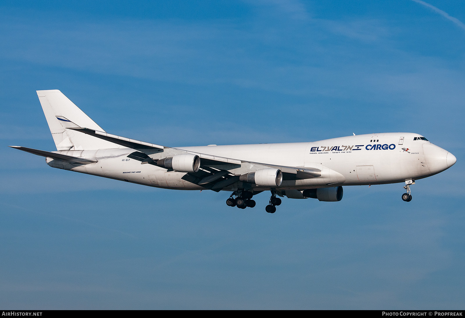 Aircraft Photo of 4X-ELF | Boeing 747-412F/SCD | El Al Israel Airlines Cargo | AirHistory.net #612818
