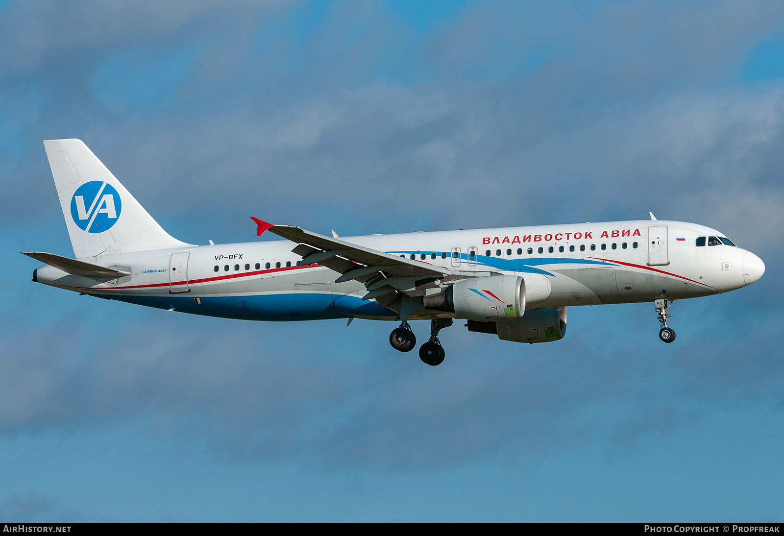 Aircraft Photo of VP-BFX | Airbus A320-214 | Vladivostok Air | AirHistory.net #612819