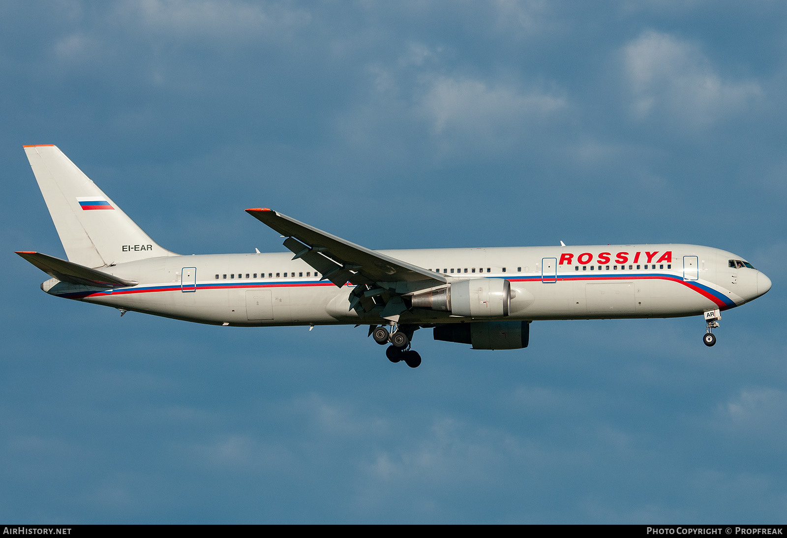 Aircraft Photo of EI-EAR | Boeing 767-3Q8/ER | Rossiya - Russian Airlines | AirHistory.net #612828