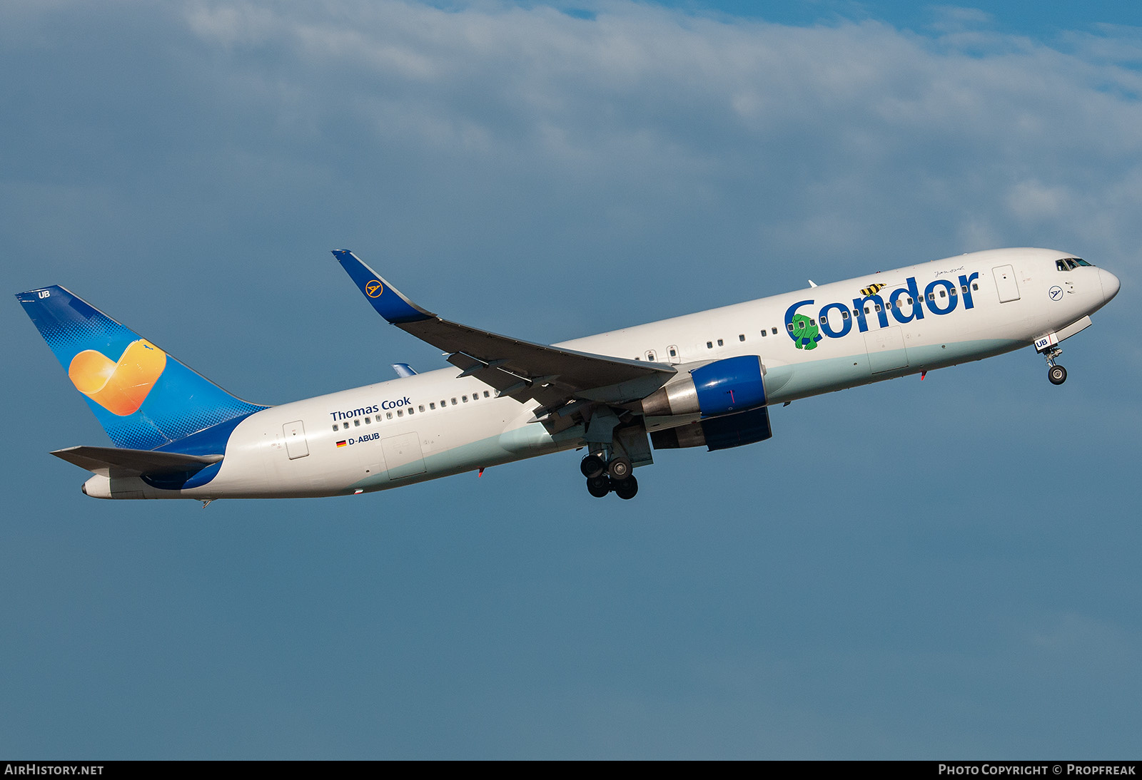 Aircraft Photo of D-ABUB | Boeing 767-330/ER | Condor Flugdienst | AirHistory.net #612837