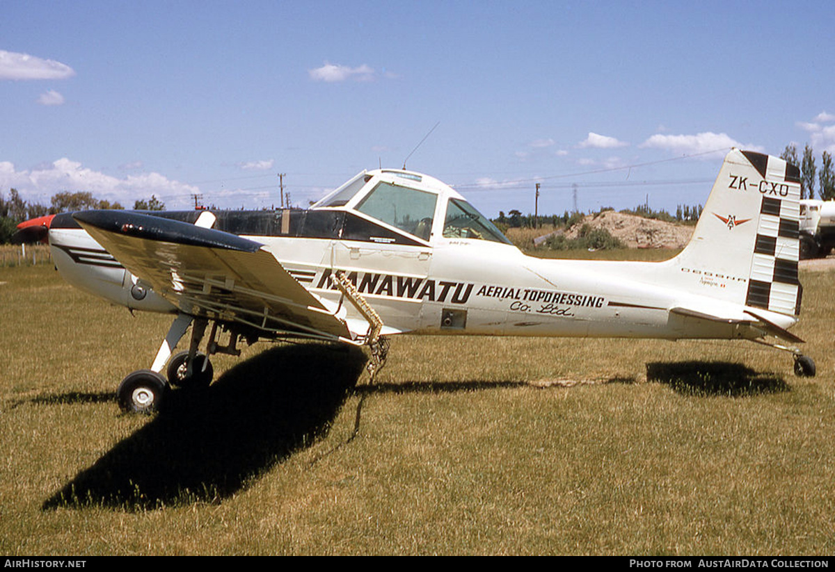 Aircraft Photo of ZK-CXO | Cessna A188A AgWagon B | Manawatu Aerial Topdressing | AirHistory.net #612839