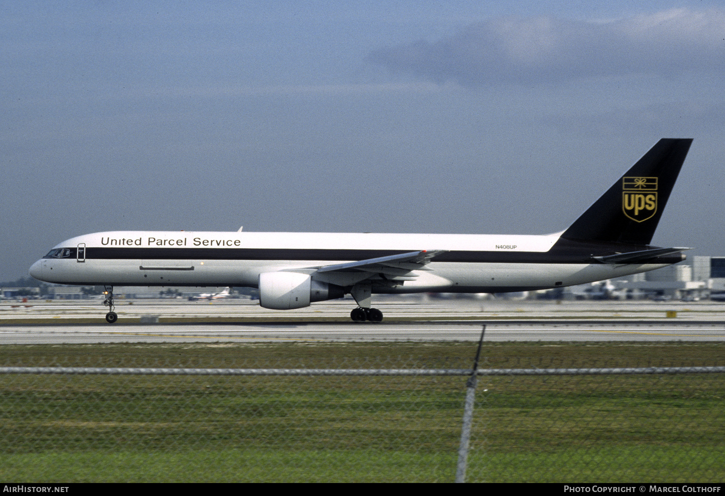 Aircraft Photo of N408UP | Boeing 757-24APF | United Parcel Service - UPS | AirHistory.net #612846