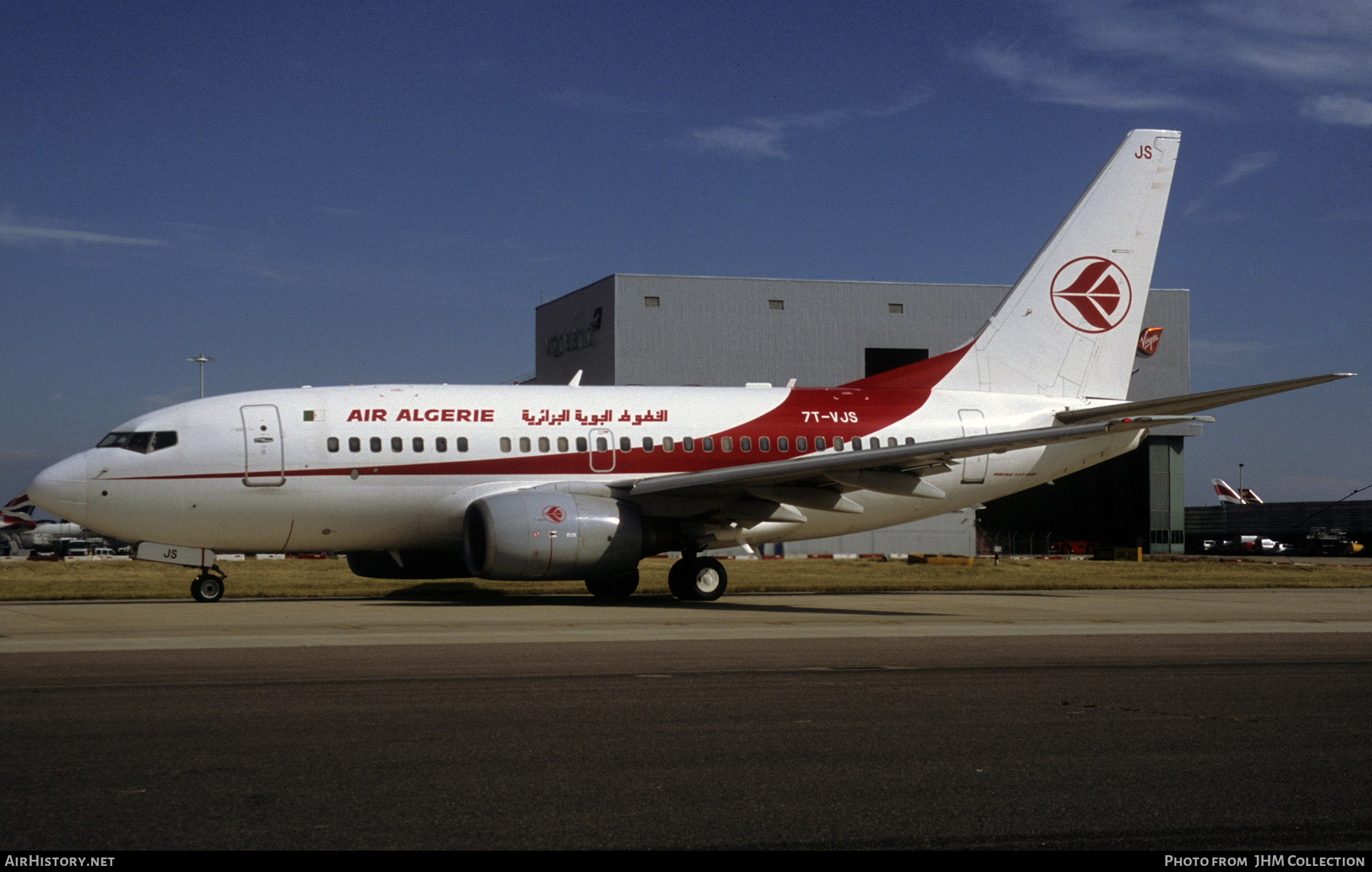 Aircraft Photo of 7T-VJS | Boeing 737-6D6 | Air Algérie | AirHistory.net #612852