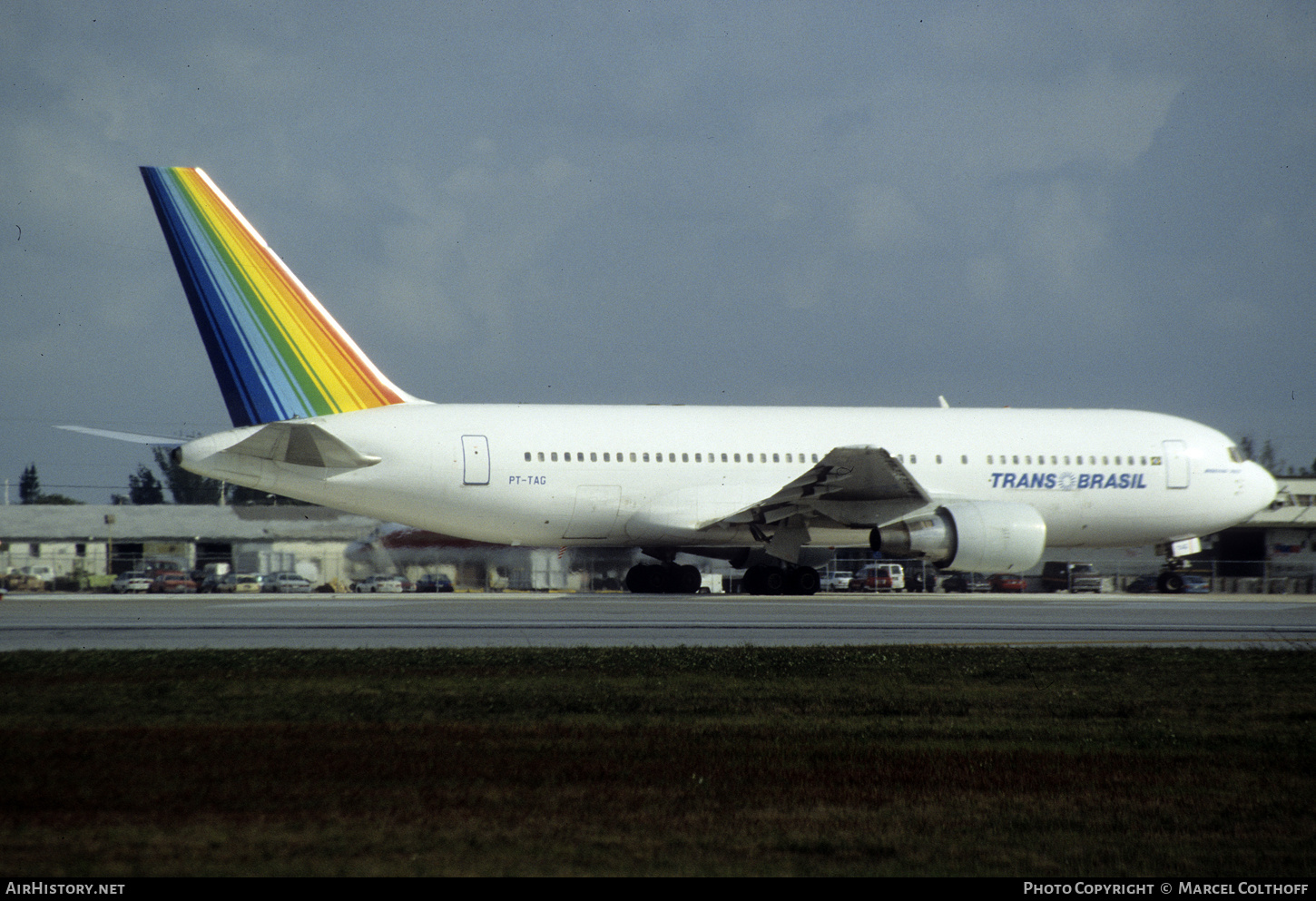 Aircraft Photo of PT-TAG | Boeing 767-219/ER | TransBrasil | AirHistory.net #612858