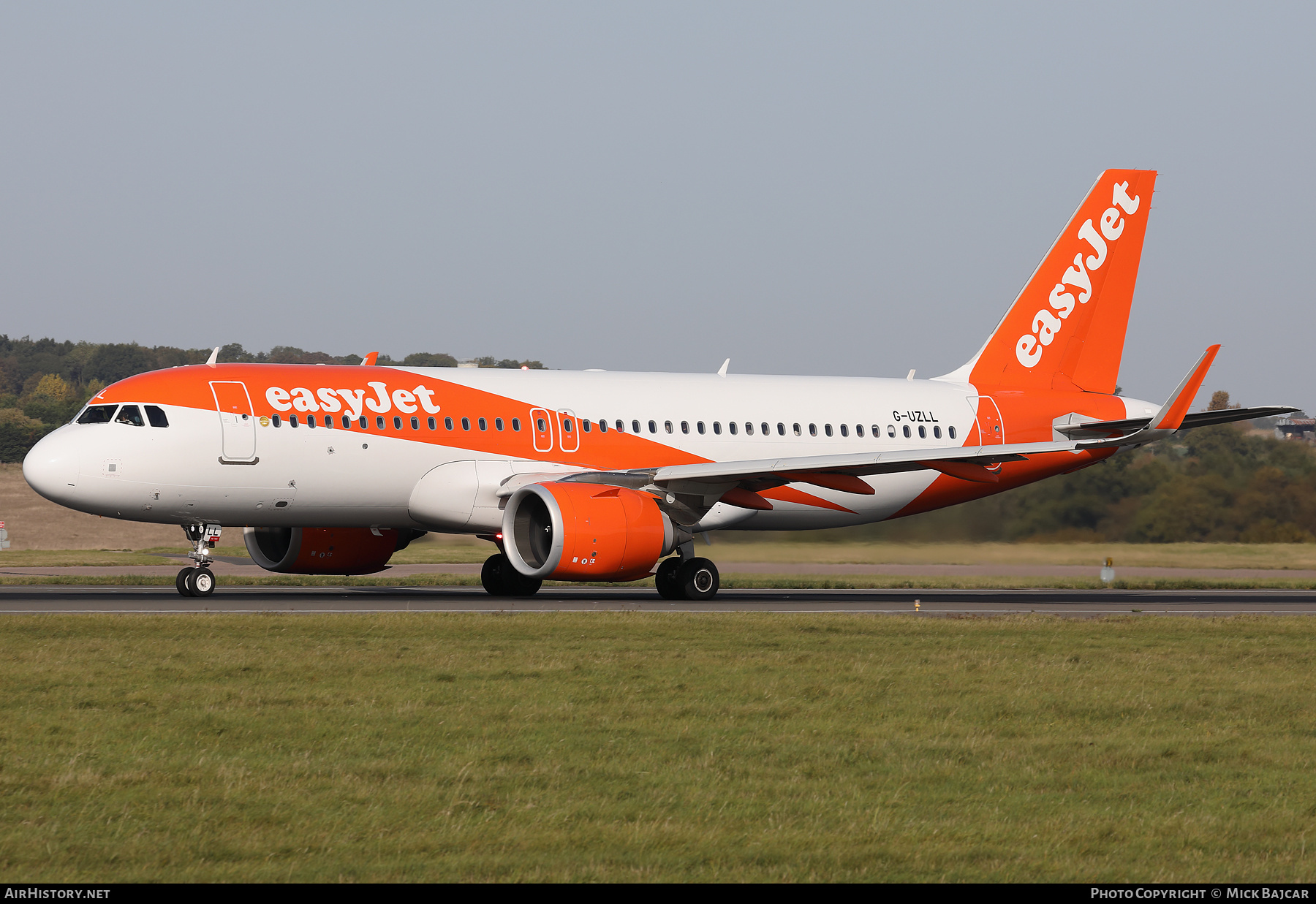 Aircraft Photo of G-UZLL | Airbus A320-251N | EasyJet | AirHistory.net #612873