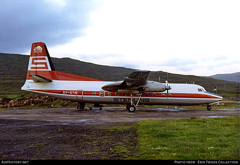 Aircraft Photo of OY-STN | Fokker F27-500 Friendship | Sterling Airways | AirHistory.net #612898