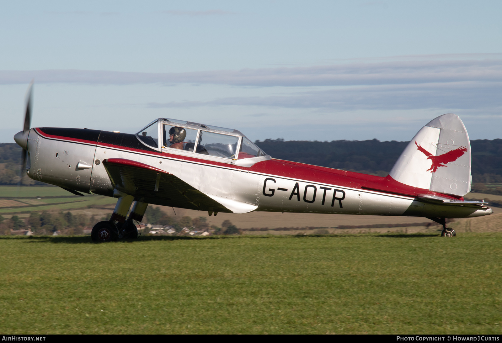 Aircraft Photo of G-AOTR | De Havilland DHC-1 Chipmunk Mk22 | AirHistory.net #612908