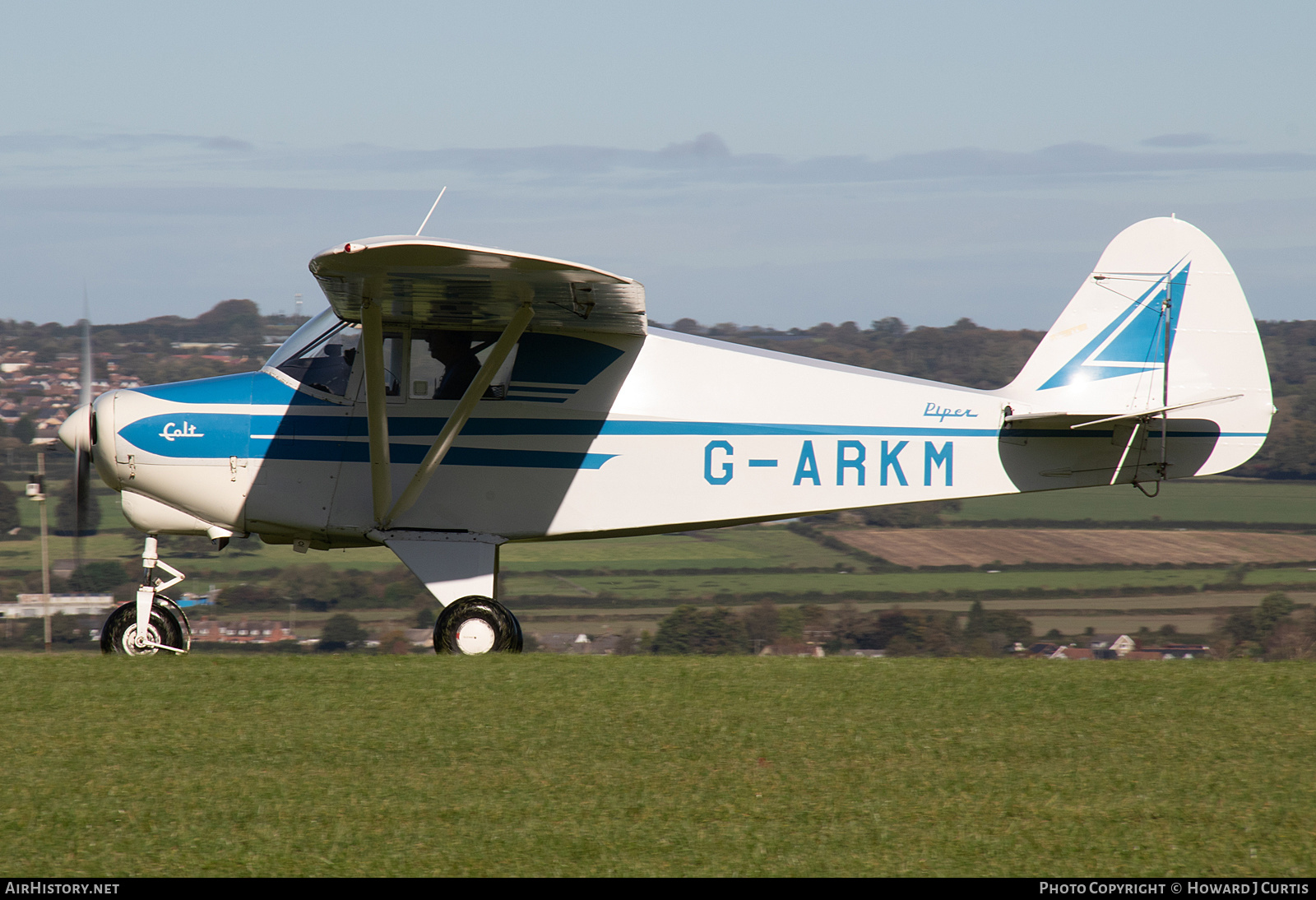 Aircraft Photo of G-ARKM | Piper PA-22-108 Colt | AirHistory.net #612910