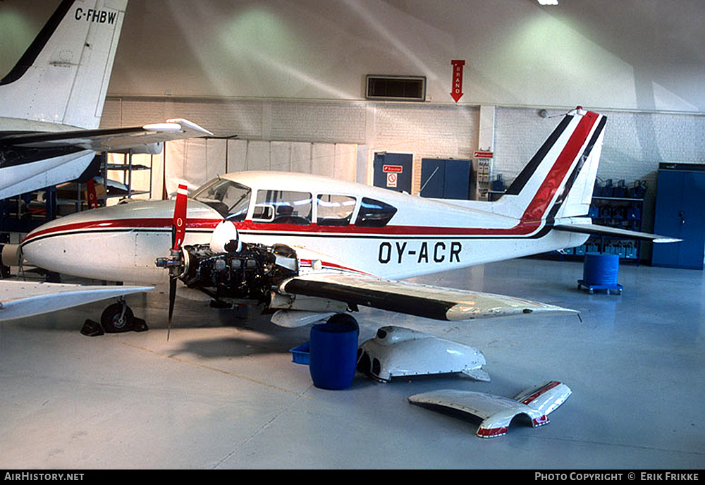 Aircraft Photo of OY-ACR | Piper PA-23-250 Aztec B | AirHistory.net #612916