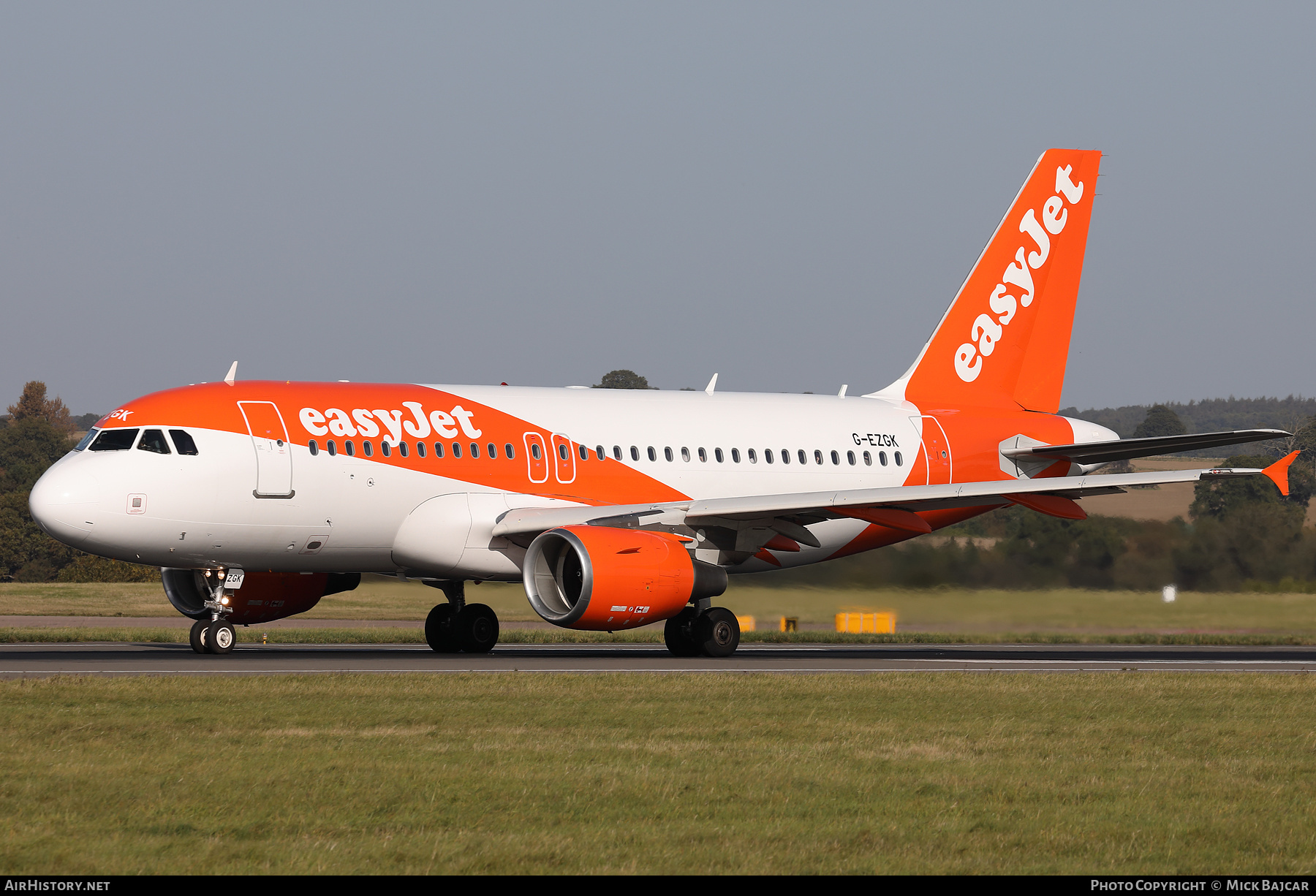 Aircraft Photo of G-EZGK | Airbus A319-111 | EasyJet | AirHistory.net #612917