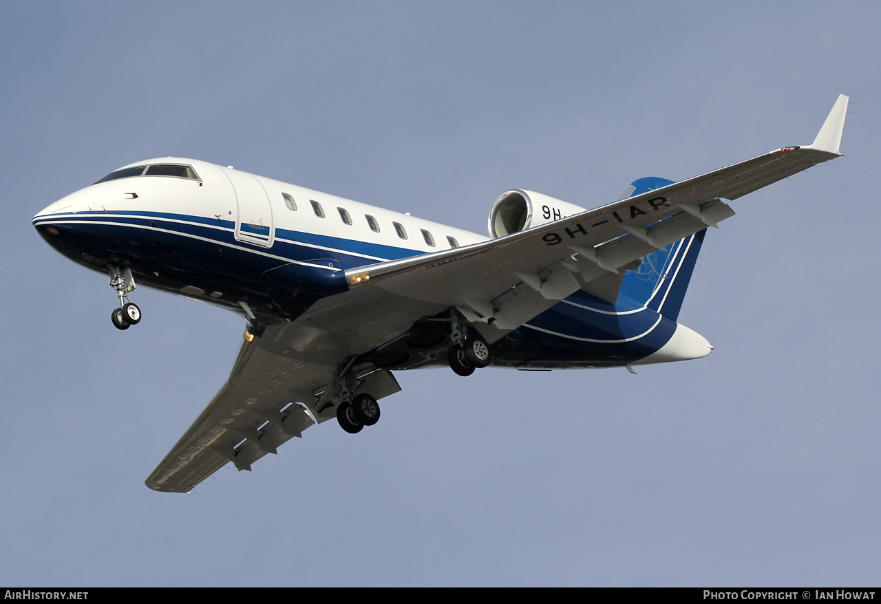 Aircraft Photo of 9H-IAR | Bombardier Challenger 605 (CL-600-2B16) | AirHistory.net #612918