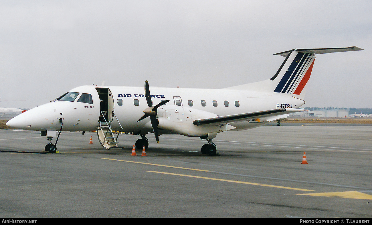 Aircraft Photo of F-GTSJ | Embraer EMB-120ER Brasilia | Air France | AirHistory.net #612919