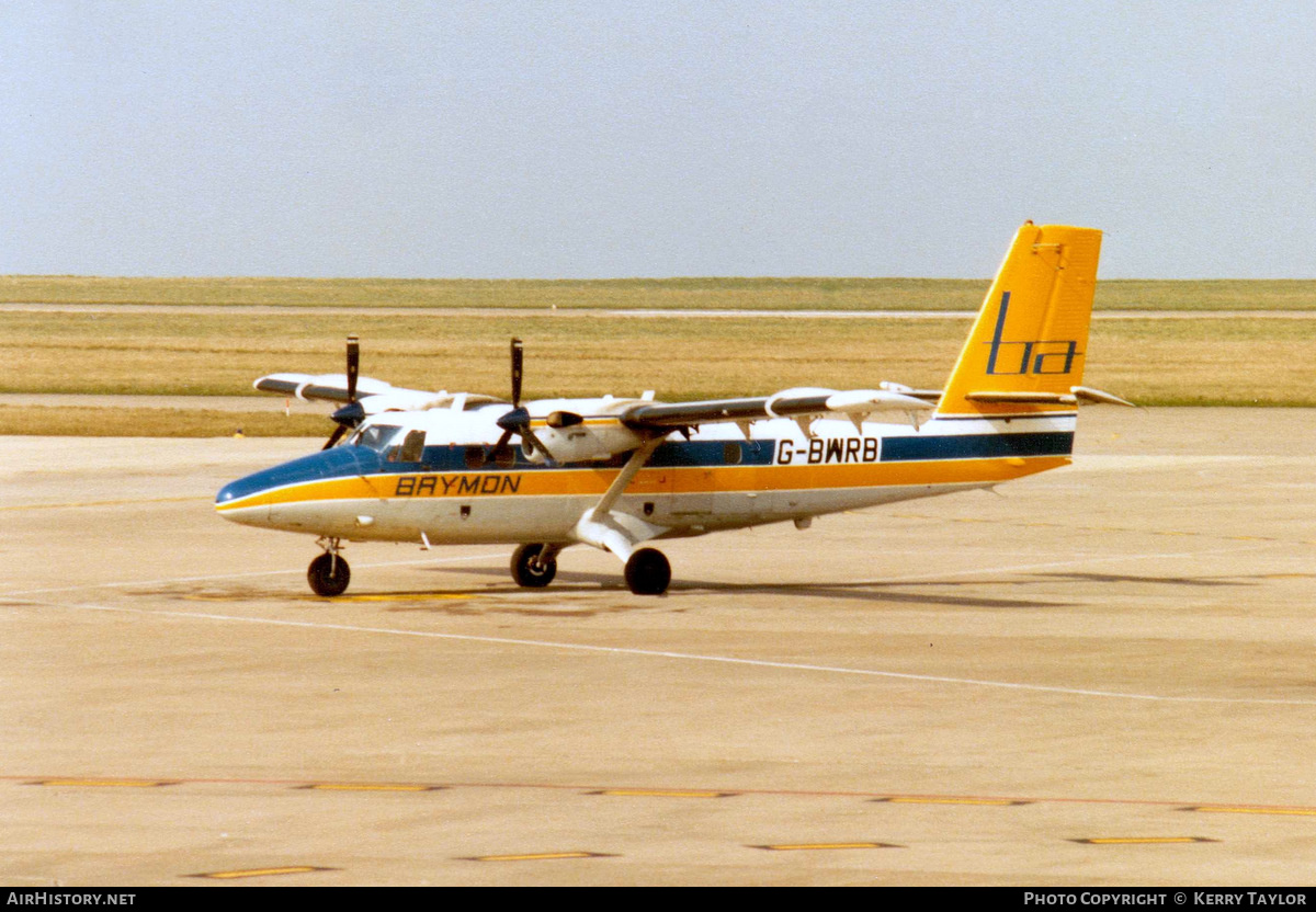 Aircraft Photo of G-BWRB | De Havilland Canada DHC-6-310 Twin Otter | Brymon Airways | AirHistory.net #612927