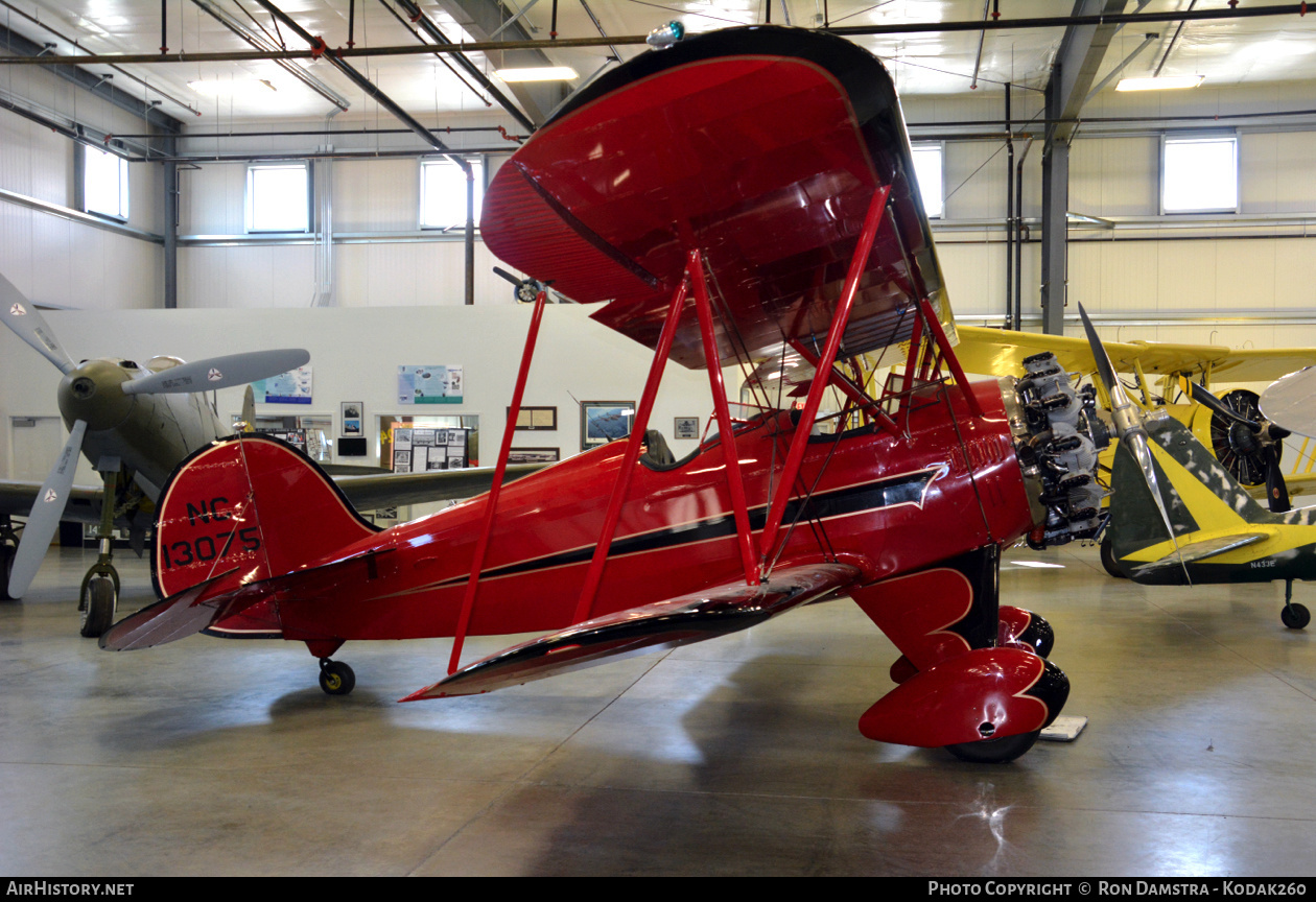 Aircraft Photo of NC13075 | Waco UBF | AirHistory.net #612928