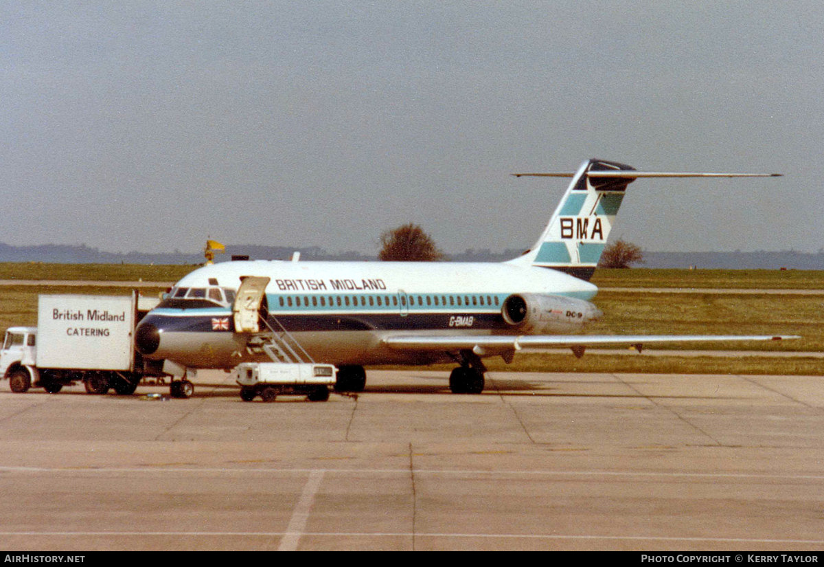 Aircraft Photo of G-BMAB | Douglas DC-9-15 | British Midland Airways - BMA | AirHistory.net #612931