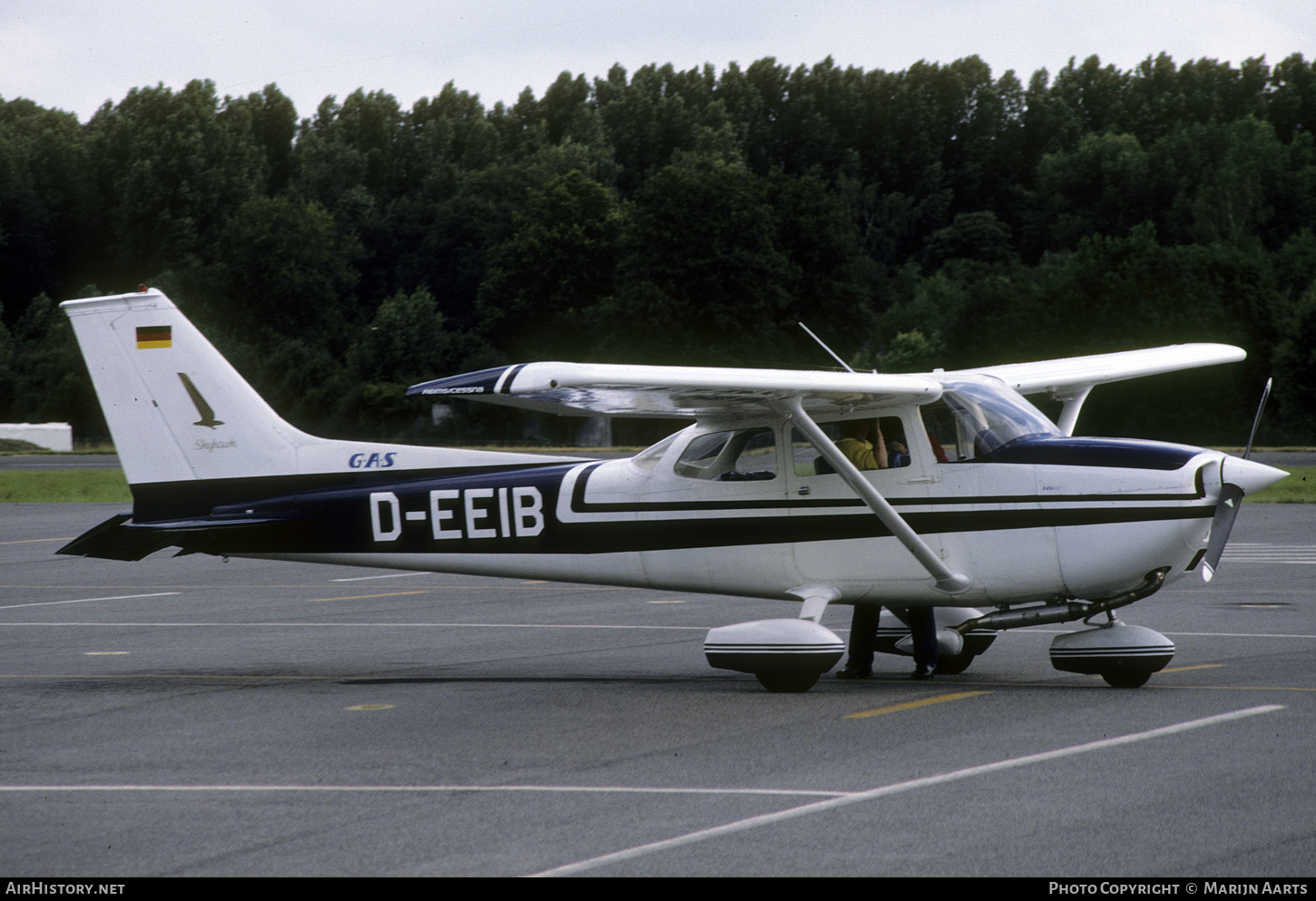 Aircraft Photo of D-EEIB | Reims F172M Skyhawk | Gas Air Service | AirHistory.net #612933