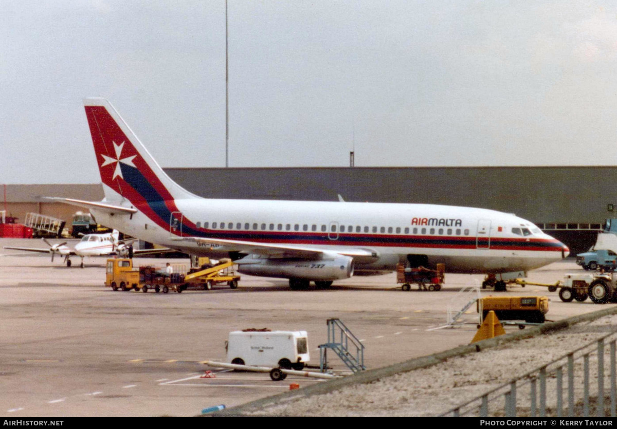 Aircraft Photo of 9H-ABA | Boeing 737-2Y5/Adv | Air Malta | AirHistory.net #612934