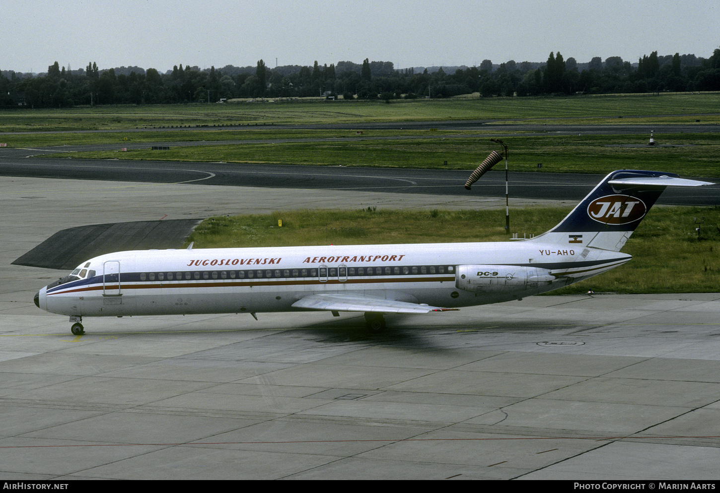 Aircraft Photo of YU-AHO | McDonnell Douglas DC-9-32 | JAT Yugoslav Airlines - Jugoslovenski Aerotransport | AirHistory.net #612937