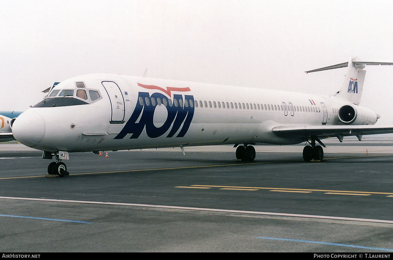 Aircraft Photo of F-GRMJ | McDonnell Douglas MD-83 (DC-9-83) | AOM French Airlines | AirHistory.net #612948