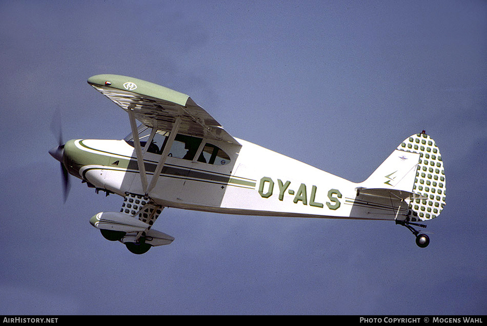 Aircraft Photo of OY-ALS | Piper PA-20-135 Pacer | AirHistory.net #612957
