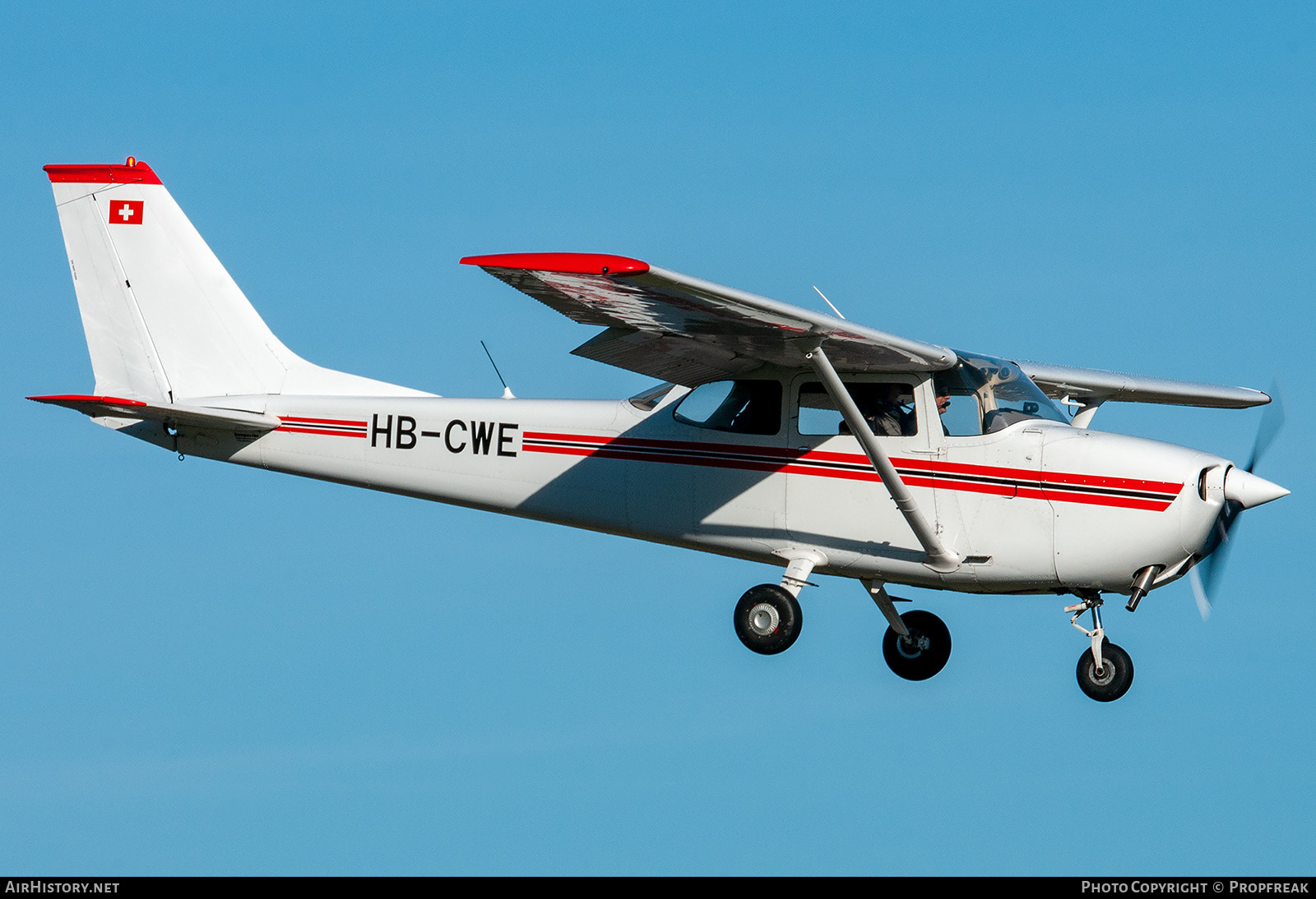 Aircraft Photo of HB-CWE | Reims F172L Skyhawk | AirHistory.net #612982