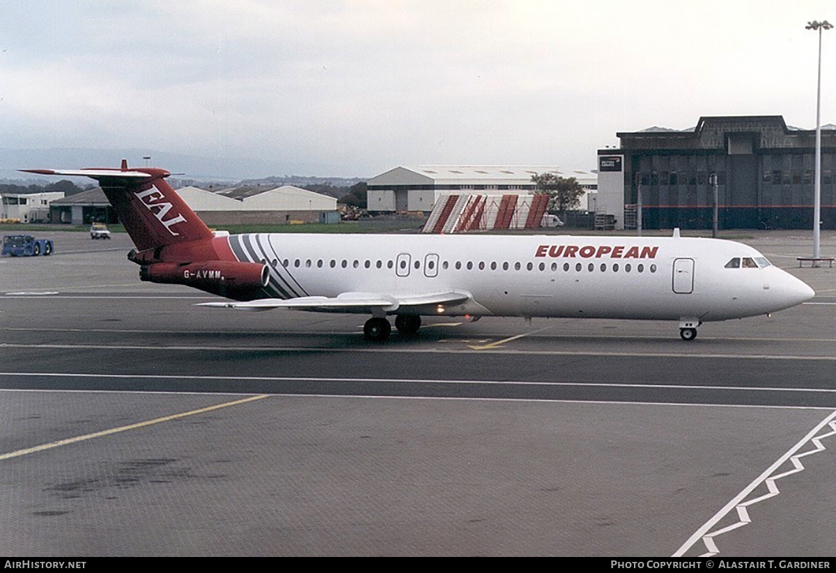 Aircraft Photo of G-AVMM | BAC 111-510ED One-Eleven | European Aircharter - EAL/EAC | AirHistory.net #612984