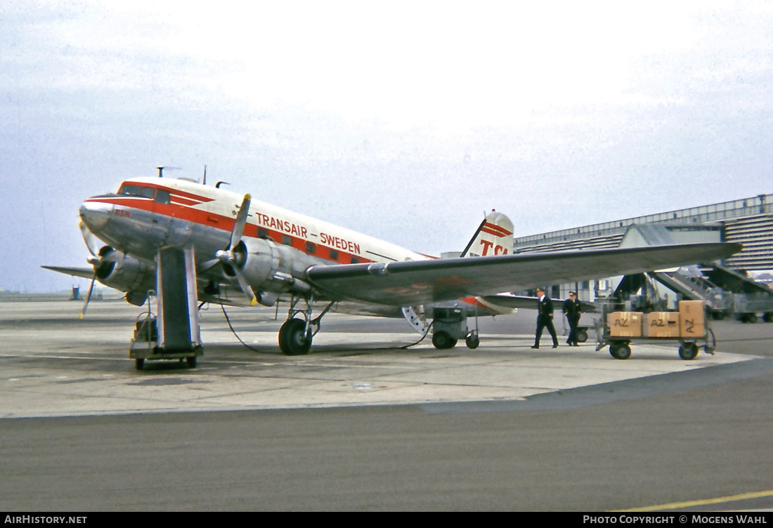 Aircraft Photo of SE-BSN | Douglas C-53D Skytrooper | Transair Sweden | AirHistory.net #612985