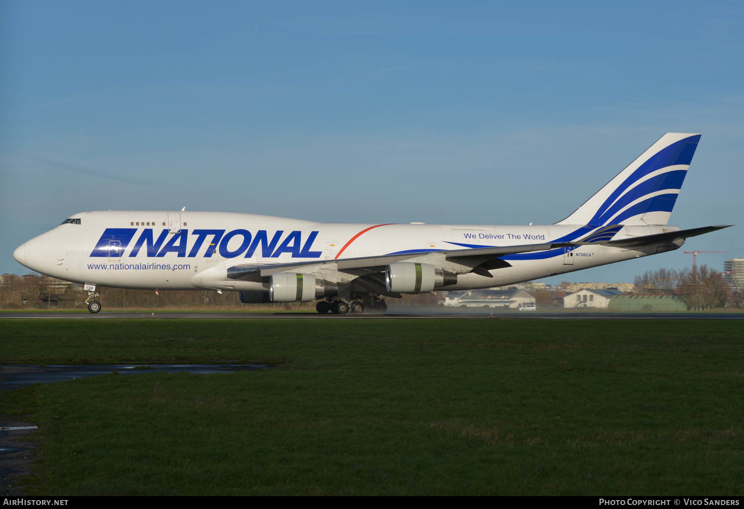Aircraft Photo of N756CA | Boeing 747-412(BCF) | National Airlines | AirHistory.net #613002