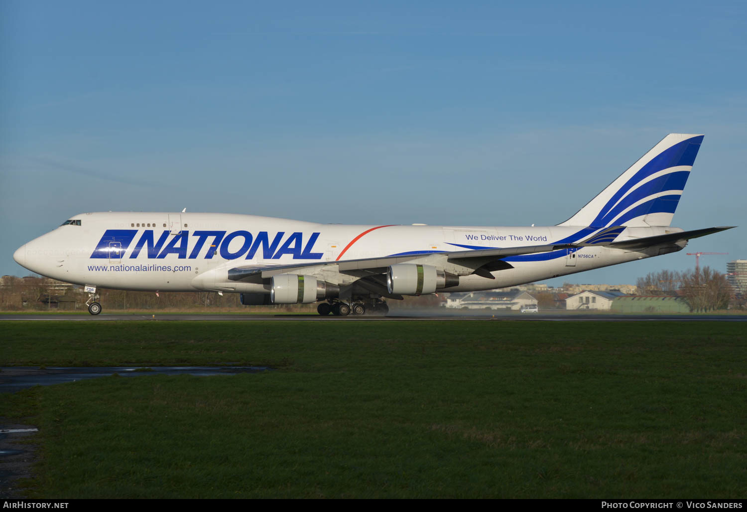 Aircraft Photo of N756CA | Boeing 747-412(BCF) | National Airlines | AirHistory.net #613002