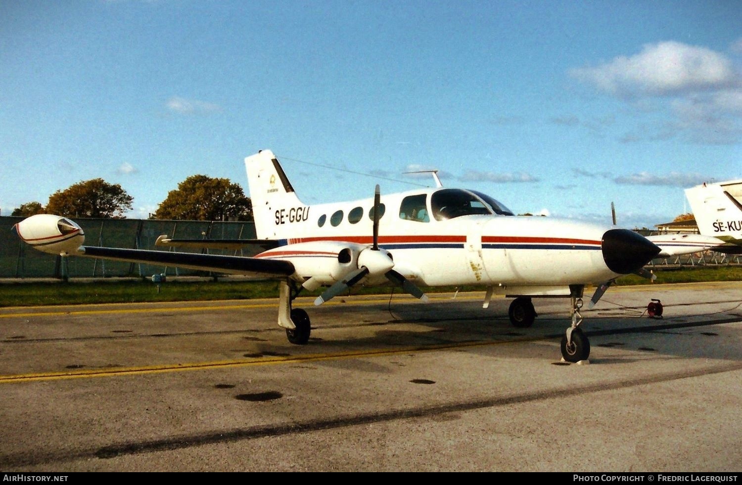 Aircraft Photo of SE-GGU | Cessna 402B | AirHistory.net #613011