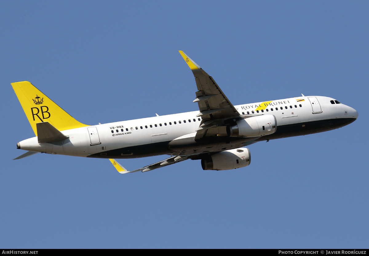 Aircraft Photo of V8-RBX | Airbus A320-232 | Royal Brunei Airlines | AirHistory.net #613038
